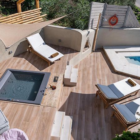 Verekinthos Villas - Pool, Hot Tub, Bbq, Kids Playground, Stunning Mountain Views Yerolákkos Dış mekan fotoğraf